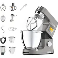 Kenwood KWL90.004SI matberedare 1400 W 7 L Silver Inbyggd våg
