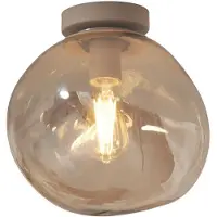 It´s about RoMi Taklampa Helsinki, dimbar, Creme / bärnsten, Hall, Glas, Modern, Taklampa