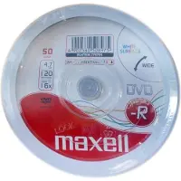 Maxell DVD-R 4,7 GB 16x 50 kopior (275701.40)