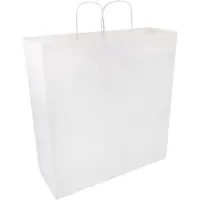 White Label Bärkasse | 45x48x17cm | vit | 100st