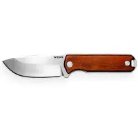 WESN Bornas SN23-0, S35VN Rosewood with Kydex Sheath, fixed knife