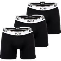 BOSS Boxershorts 'Power' ljusgrå / svart / vit
