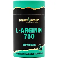 Rawpowder L-Arginin 750mg 90 kapslar