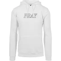 Mister tee Pray Hands Tröja Med Huva
