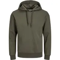 Jack & Jones Sweatshirt 'JJBilly' grå / oliv / pastellgrön