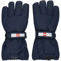 Lego Wear - Skidhandskar barn - Atlin 700 Mittens Dark Navy för UnisexUll - Barnstorlek 110-116 cm - Marinblå