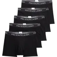 Ralph Lauren Boxershorts 'Classic' svart / vit