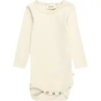 Lil´ Atelier Lil' Atelier Body l/ä - Noos - NbnGayo - Turtledove - - 2 år (92) - Body L/Ä