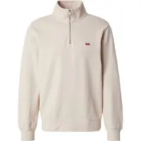 Levi's Sweatshirt 'Original Housemark Quarter-Zip Pullover' kräm