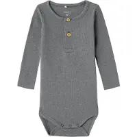 Name it Body l/ä - Noos - NbmKab - Mockingbird/Melange - - 74 - Body L/Ä