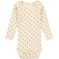 Lil´ Atelier Lil' Atelier Body l/ä - Ladybook - NbmLago - Turtledove - - 62 - Body L/Ä