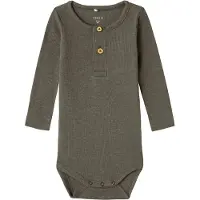Name it Body l/ä - Noos - NbmKab - Burgee Manchester/Melange - - 50 - Body L/Ä
