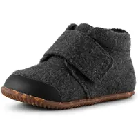 Woden Innerskor - Kim - Filt - Dark Grey Melange - - 23 - Lära gå skor