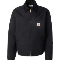 Carhartt WIP - Jackor - Detroit Jacket Rinsed Black / Black för UnisexBomull - Storlek L - Svart