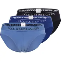 Ralph Lauren för män. 714835884004 Set om 3 blå kalsonger (L), Hemkläder, Bomull