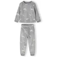 MINOTI Pyjamas grå / vit