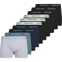 Jack & Jones Boxershorts 'JJVesterbro' marinblå / petrol / syrén / svart