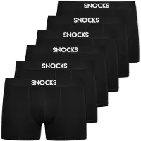 Snocks Boxershorts svart / vit