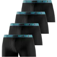 Bruno Banani Boxershorts turkos / svart