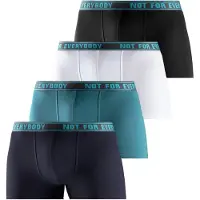 Bruno Banani Boxershorts ljusblå / mörkblå / svart / vit