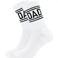 Ewers Sockor 'DAD' svart / vit