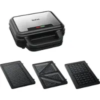 Tefal Sw383d10 Ultracompact 3 In 1 Sandwichtång