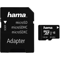 Hama MicroSDXC 128 GB Class 10 UHS-I V10 / microSDXC-minneskort 128 GB