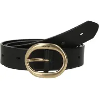 Levi's Bälte 'High-Low Belt' guld / svart
