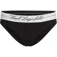 Karl Lagerfeld Hipster 'HOTEL' svart / vit