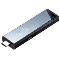 ADATA AELI-UE800-2T-CSG, 2 TB, USB Type-C, 3.2 Gen 2 (3.1 Gen 2), 1000 MB/s, Slide, Silver