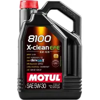 Motul 8100 X-clean Efe C2/c3 5w30 Car 5l Motorolja
