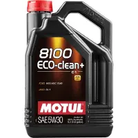 Motul 8100 Eco-clean+ 5w30 Car 5l Motorolja