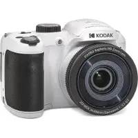 Kodak PIXPRO AZ255, 16,35 MP, 4608 x 3456 pixlar, BSI CMOS, 25x, Full HD, Vit