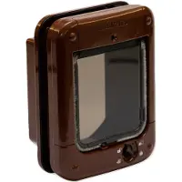 Cat Mate Mikrochip 360W kattlucka - Kattlucka brun