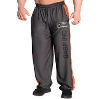 Gasp No1 Mesh Pant, black/flame, medium