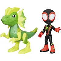 Hasbro Spidey Dino-Webs Miles "Spin" Morales & Marvels Electrosaurus