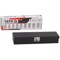 YATO Hylsnyckelsats YT-0521; TORX; 9 st.
