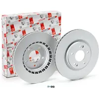 FERODO Bromsskivor DDF2680C fram, ventilerad, 2 Stycke