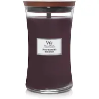 Woodwick Rumsdofter DoftljusKryddade björnbär Stor burk 610 g (600,00 kr / 1 kg)