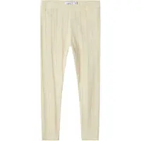Name it Leggings - Noos - NmfJulia - Summer Sand m. Hålmönster - - 3 år (98) - Leggings