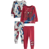 Next Pyjamas grå / blandade färger / röd