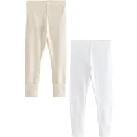 Next Leggings beige / vit