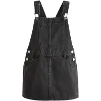 Next Klänning svart denim