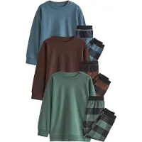 Next Pyjamas opal / mörkbrun / jade