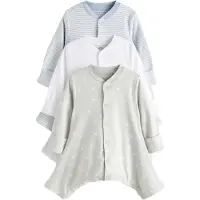Next Pyjamas duvblå / pastellgrön / vit