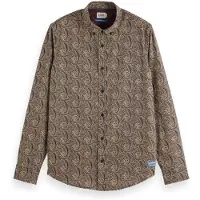 Scotch & Soda Skjorta beige / nattblå