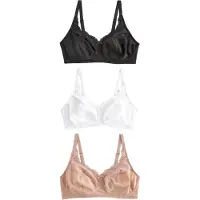 Next Behå beige / svart / vit