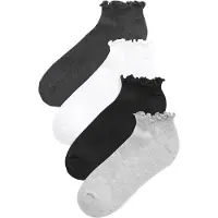 Next Sockor grå / mörkgrå / svart / vit