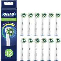 Procter & Gamble Oral-B Crossaction Tandborstehuvud med Cleanmaximiser Technology Pack med 12 postldor i Pack