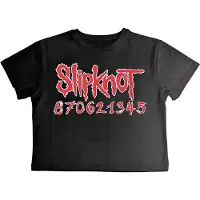 Ginza.se Slipknot: Ladies Crop Top/Don't Ever Judge Me (Black) (Back Print) (Small)